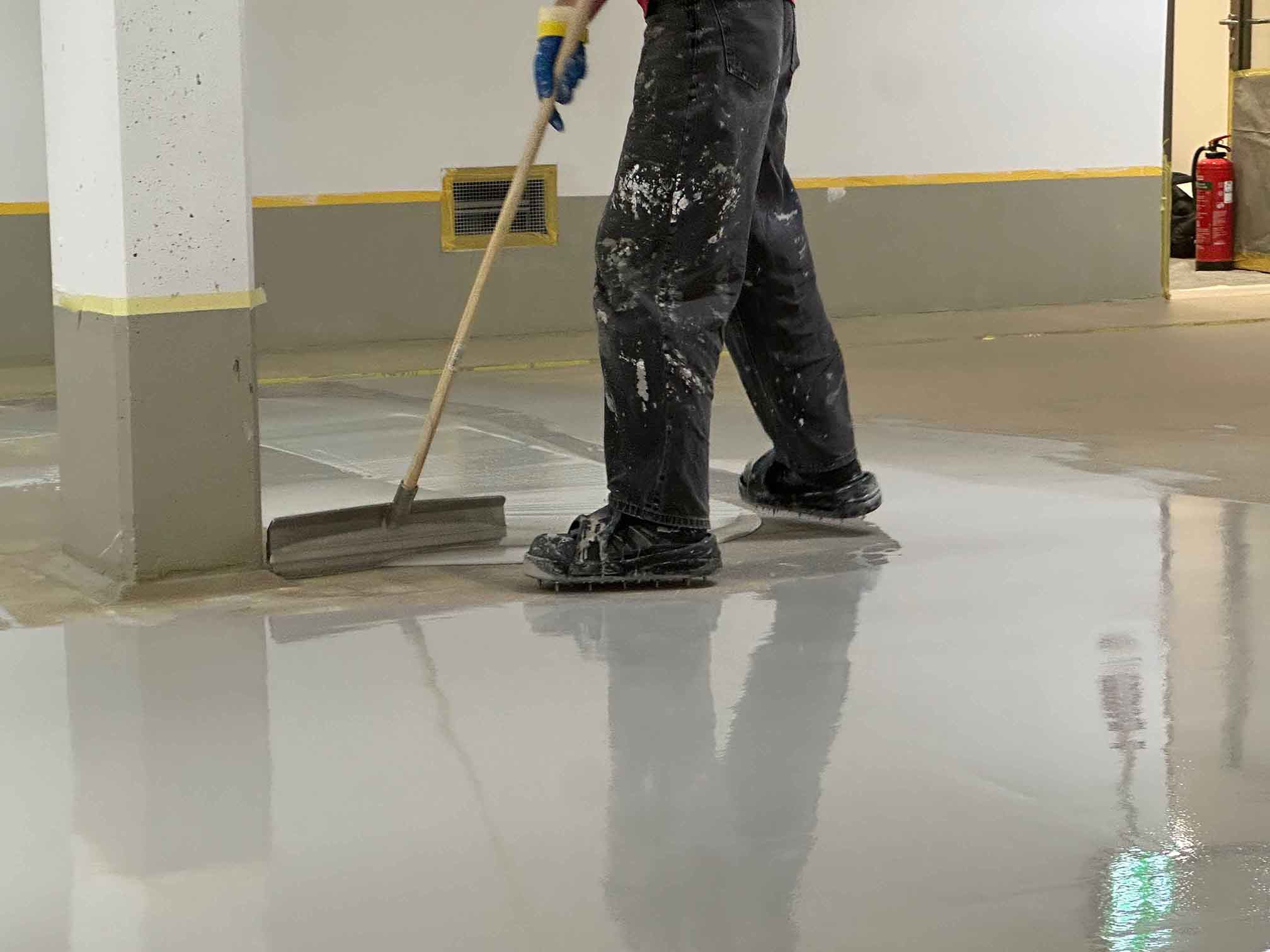 Oberflächenschutz – Fugendarstellung