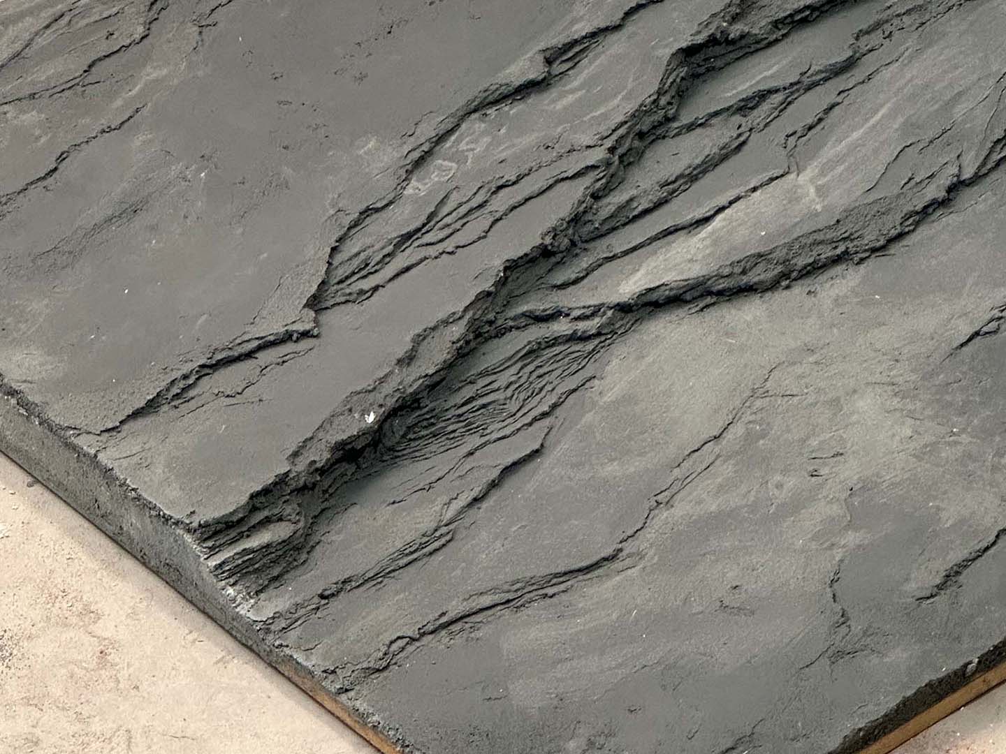 Schieferstruktur – mineralische Oberflächenreproduktion